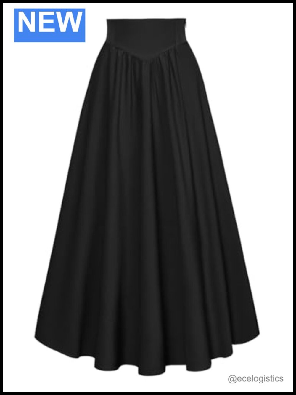 Women Renaissance Maxi Skirt Victorian Flowy Long Skirt